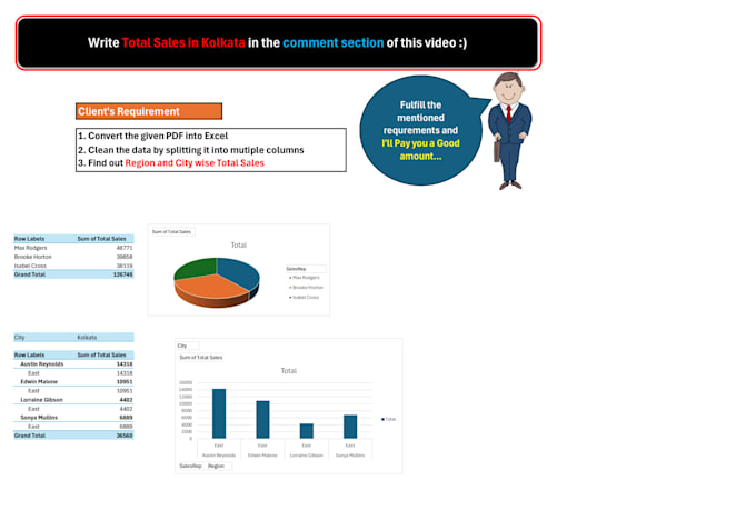 data entry, data clening,data formatting and PDF to excel